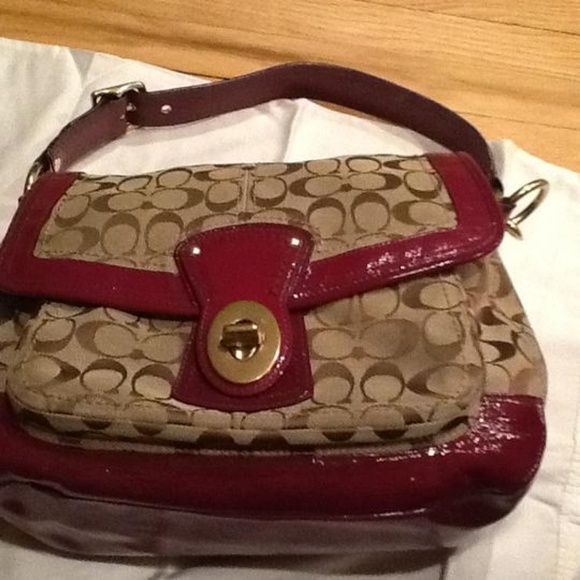 Coach Canvas Hobo Bag - Picture 6 of 7